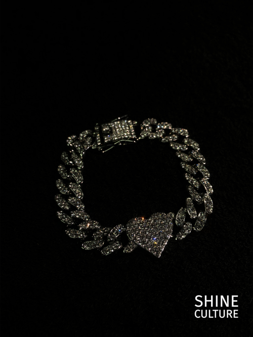 Pulseira Heart Prata